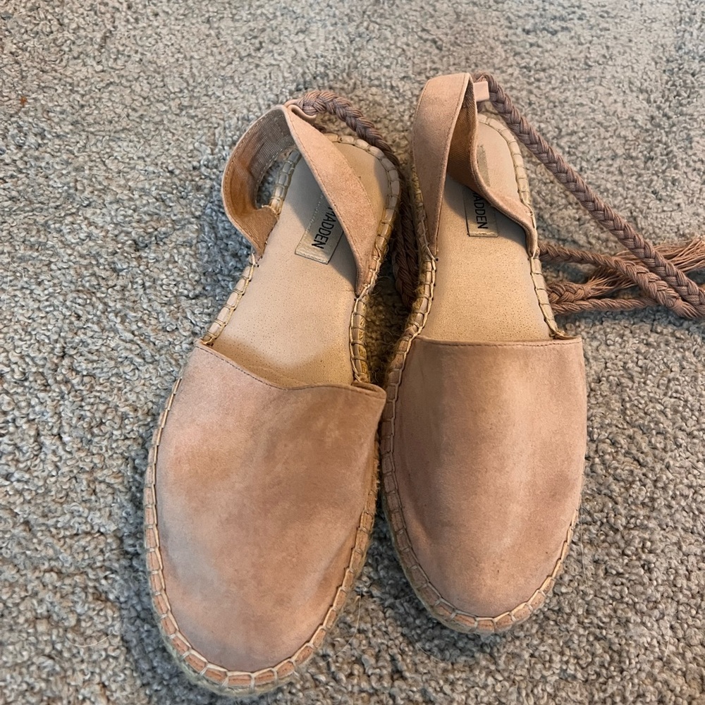 Steve Madden Lace-Up Espadrille Sandals